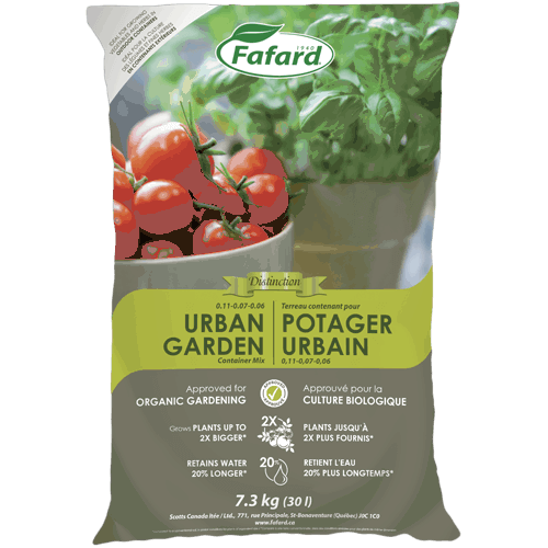 Fafard's Urban Garden Container Mix Available through Ego's Garden Center Online  